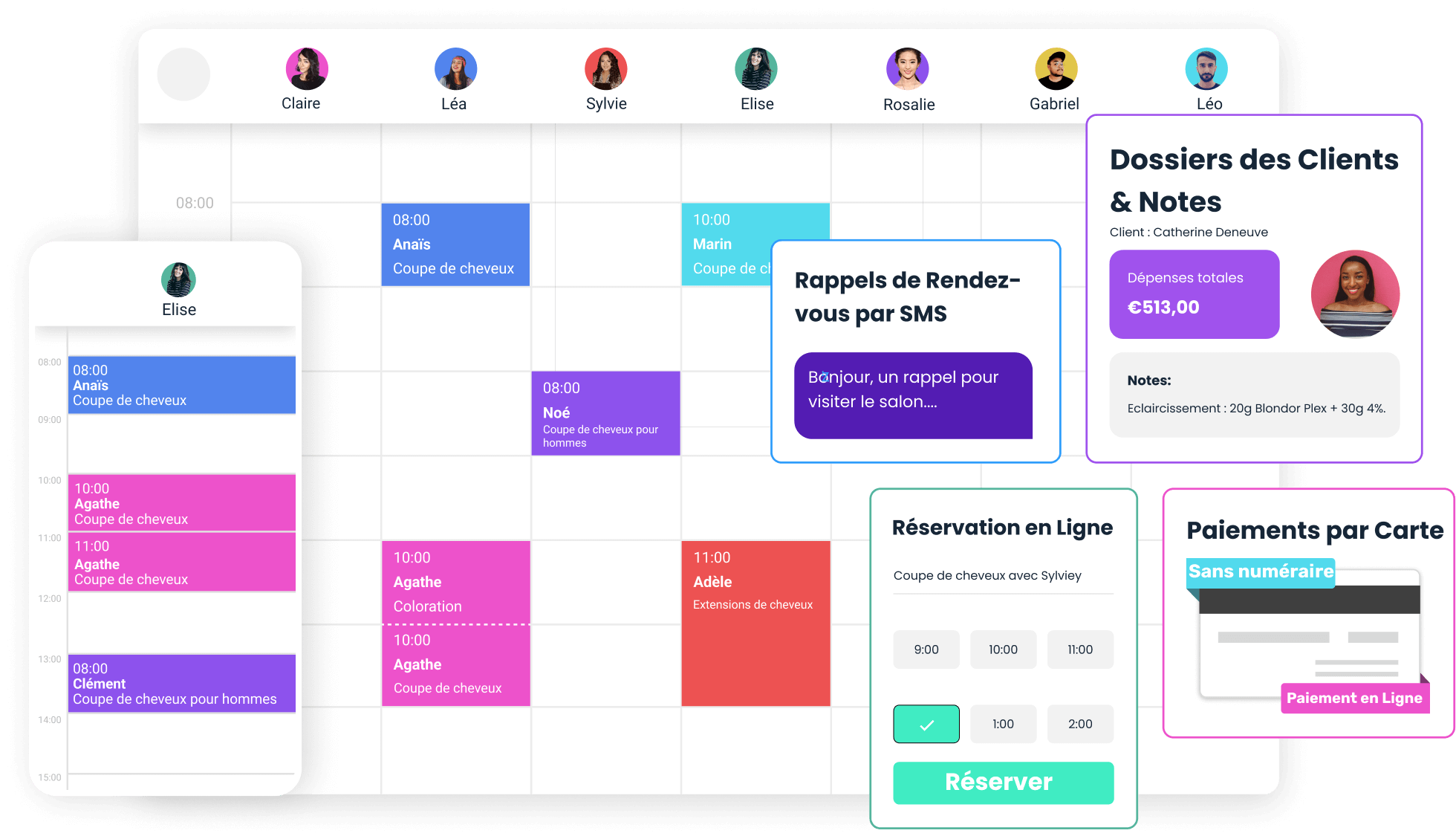 Logiciel de Coiffure